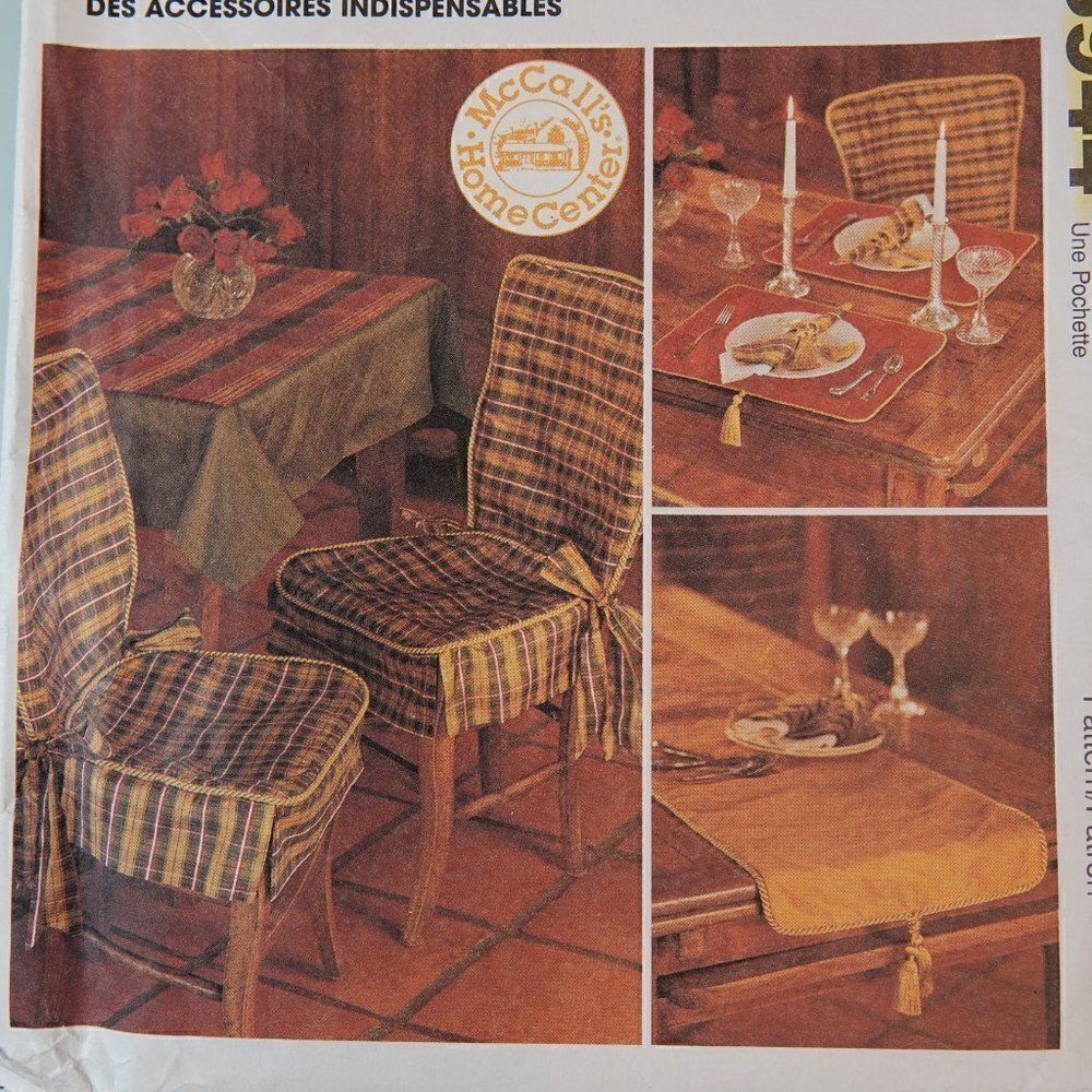 McCall's 8944 Sewing Pattern Home Decorating - Picture 4 of 4